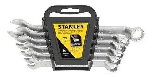 Juego Llaves Combinadas 6 Piezas Stanley 10-17mm Stmt97567