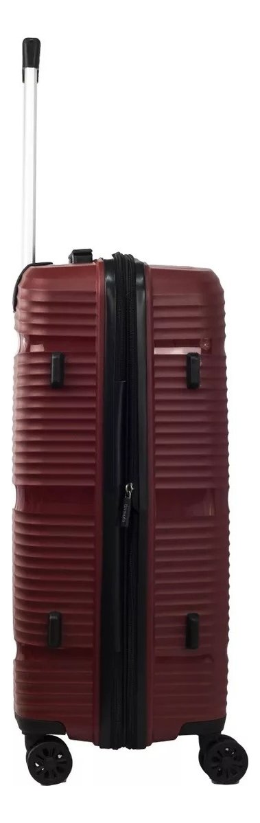 Valija 20 3570 Elf Carry On 4 Ruedas Ver Variantes Rojo Rayas - Imagen 5