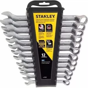 Juego 12 Llaves Stanley Combinada Métrica Stmt97569 8-19 Mm