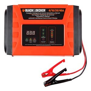 Cargador De Batería Inteligente Para Autos Cuarenta Amperios Modelo Bc40 Black Decker