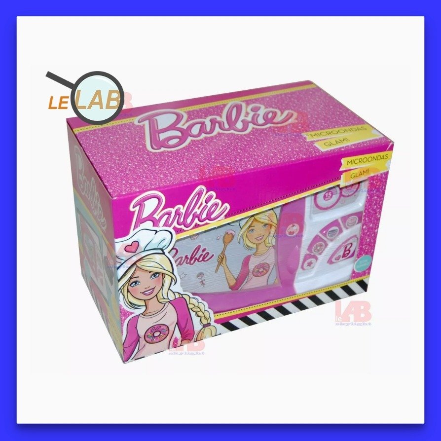 Microondas Glam Juguete Barbie C/sonido. 640 Color Rosa - Imagen 5