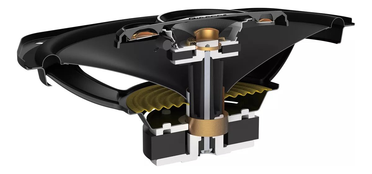 Parlantes Pioneer Ts-a6968s 6x9 450w Color Negro 4 Vias Negro - Imagen 5