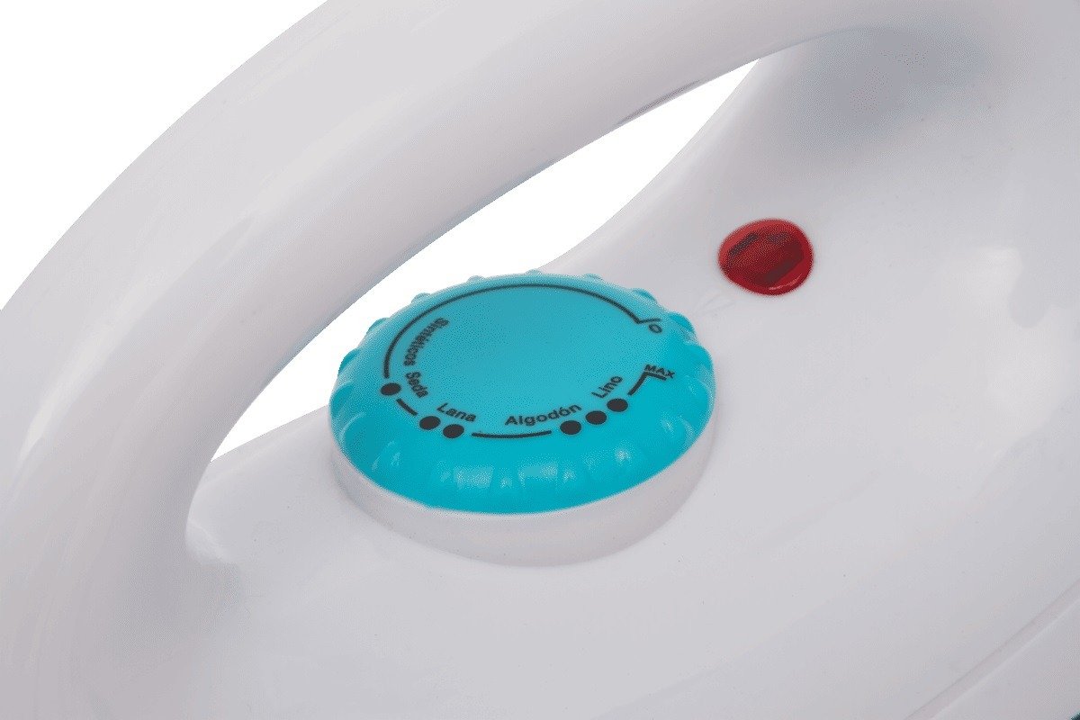 Plancha Kanji Home Kjhpls1002 1000w Base De Acero Inox C&e Color Blanco - Imagen 6