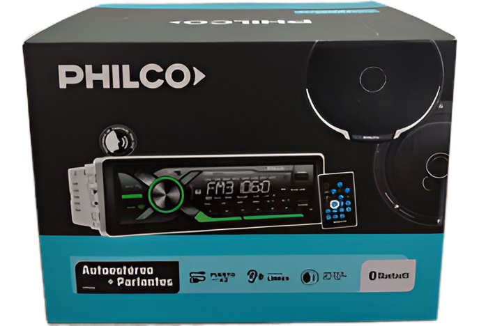 Combo Autoestereo + Parlantes 6.5 Philco Bluetooth Control - Imagen 3