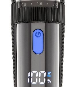 Corta Pelo Allure Hc8050 Pro Titanium Cuchilla Ceramica Color Plateado