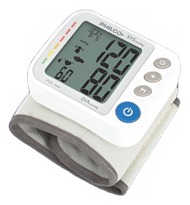 Tensiometro Digital Automatico De Muñeca Philco Hl158au-d Color Blanco
