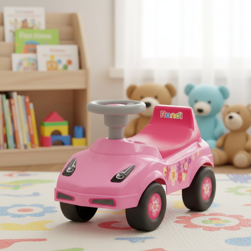 Andarin Pata Pata Baby Star Rondi Color Rosa 9319 - Imagen 5