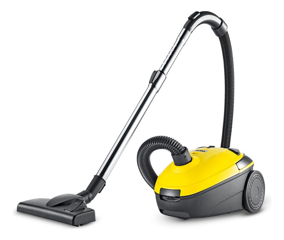 Aspiradora Kärcher Home & Garden Trineo Vc 1 1.5l Bolsa Filtro Hepa Amarillo - Imagen 2