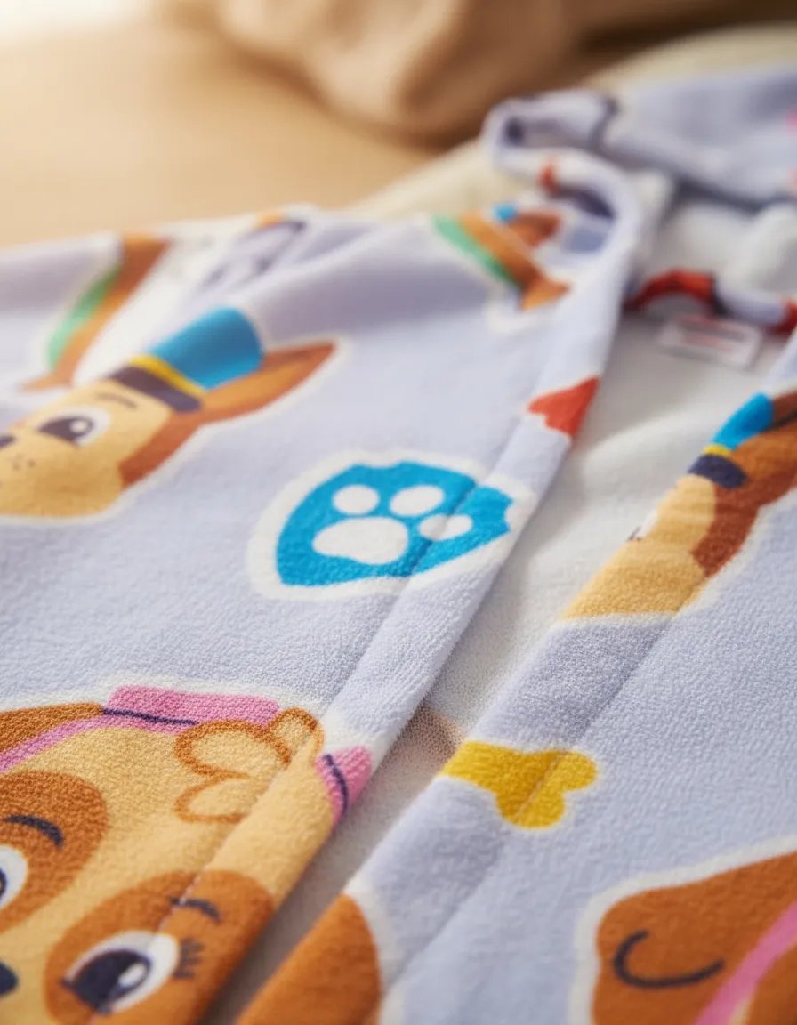 Bata De Toalla Paw Patrol 4-5 Años Piñata Celeste Celeste Paw Patrol Celeste 4-5 Años - Imagen 2