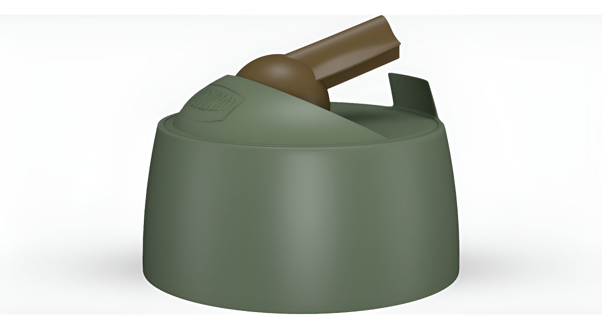 Termo De Acero Lumilagro Camuflado Verde Oscuro - Imagen 5