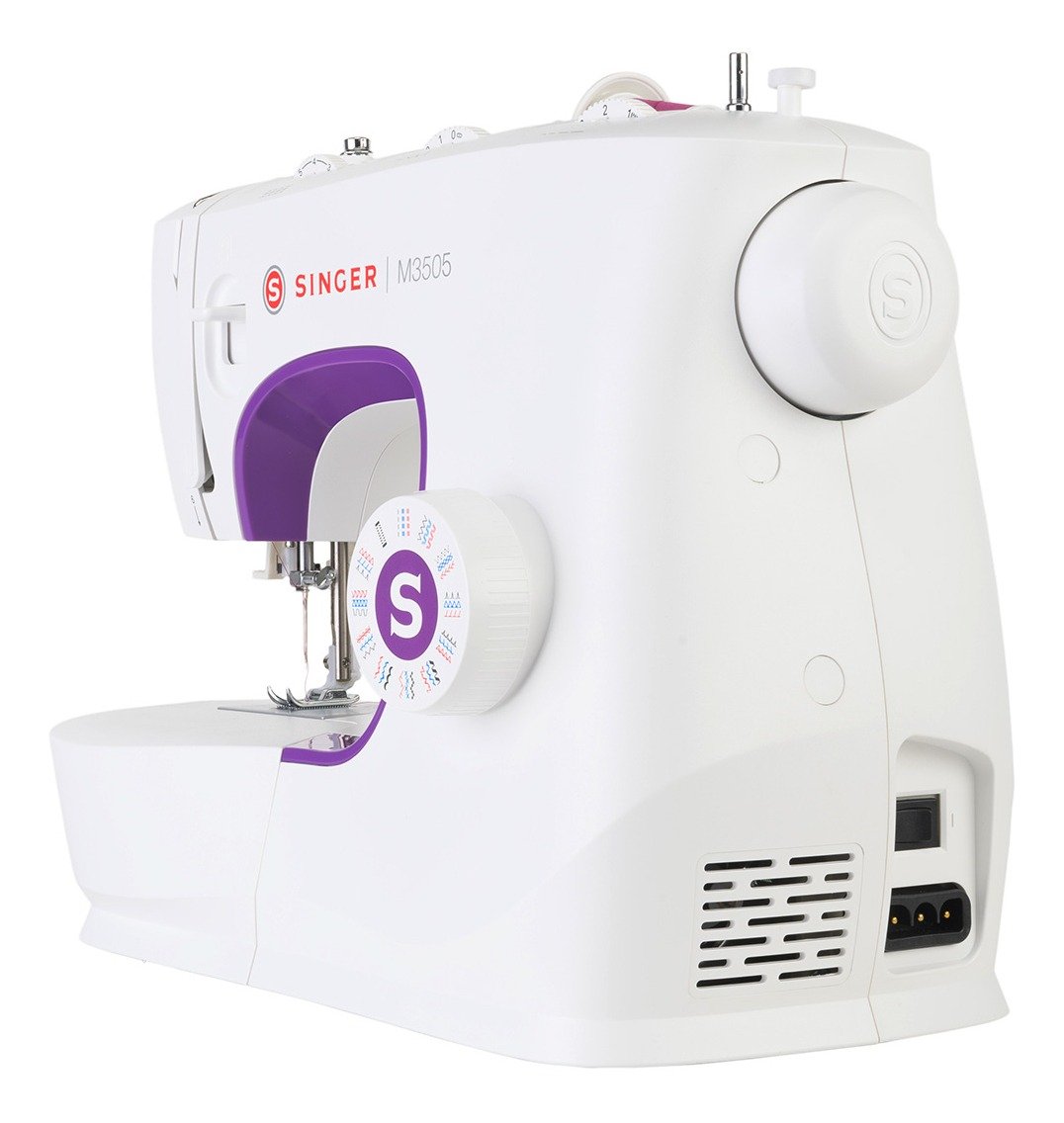 Máquina De Coser Recta Singer M3505 Portable Blanca Blanco - Imagen 4