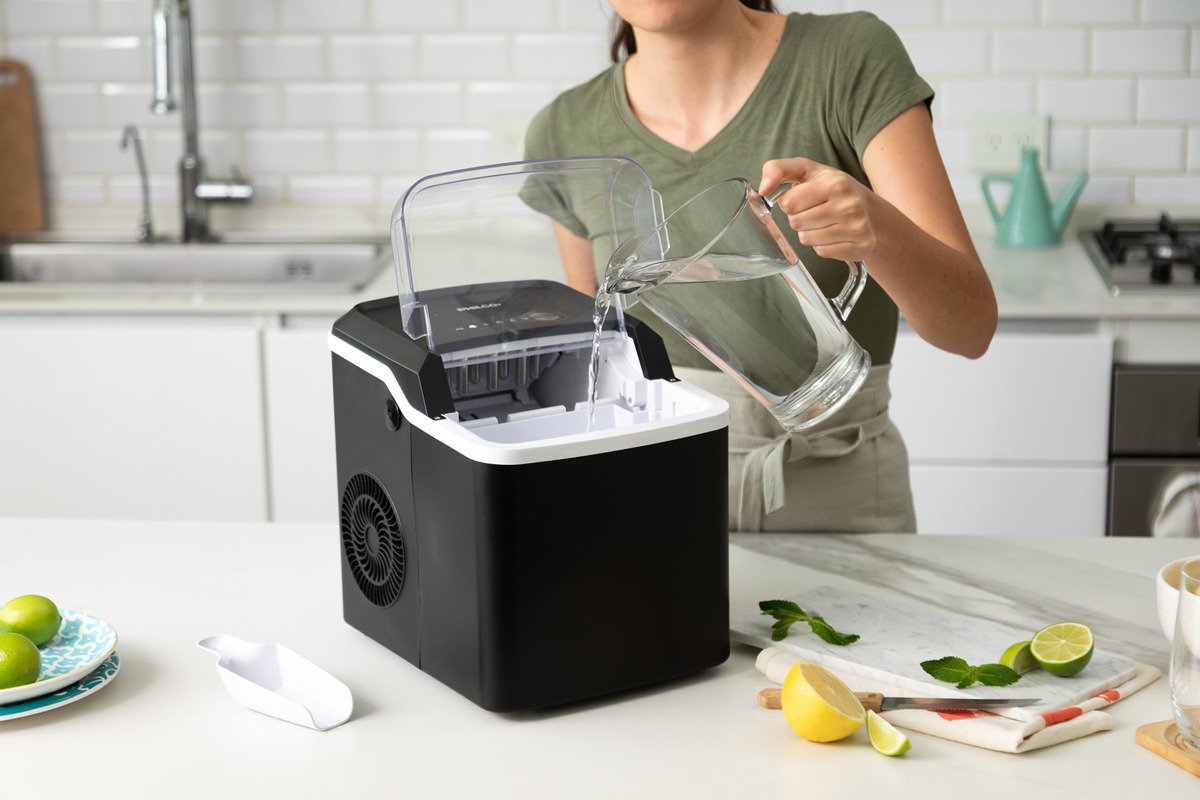 Fábrica De Hielo Philco Imb23php 2 Medidas Color Negro - Imagen 9