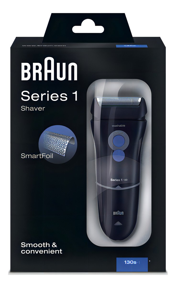 Afeitadora Braun Series 1 130s Azul Oscuro - Imagen 2