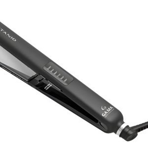 Planchita De Pelo Ga.ma Led 4d Titanio Color Negro Negro