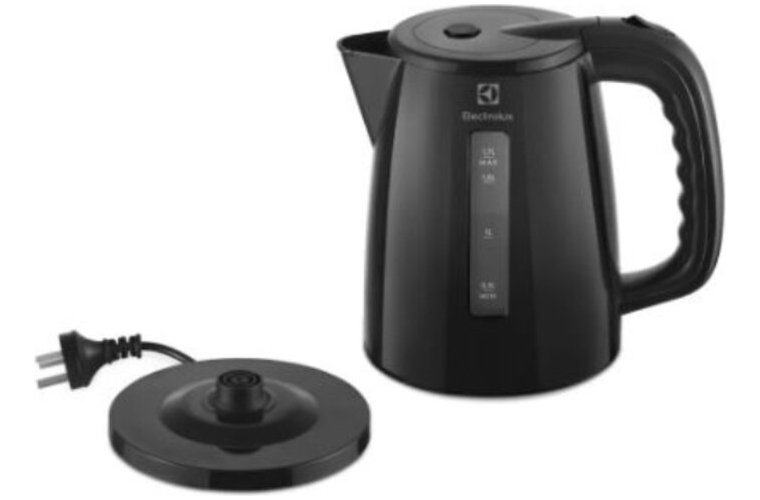 Pava Eléctrica Electrolux Efficient Corte Para Mate Eka10 Color Negro - Imagen 3