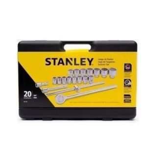 Juego Tubo 3/4 Métrica 19 Piezas Valija Stanley 89-101