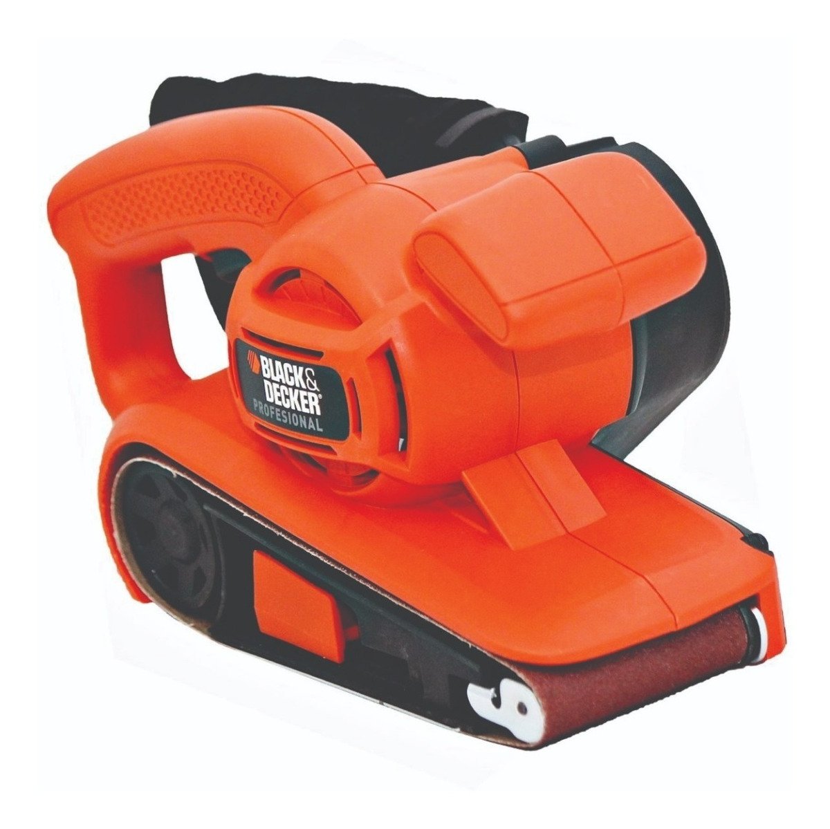 Lijadora Banda Black Decker 680w Manual Madera C/bolsa Br318 Naranja 50 Hz - Imagen 8