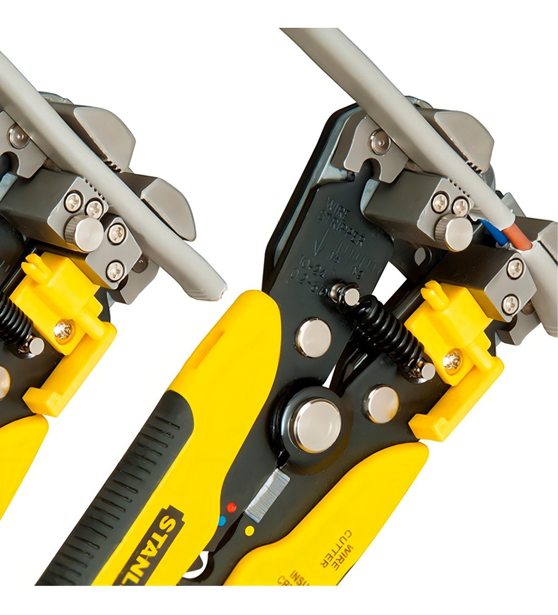 Pinza Pela Corta Cables Automático Auto Ajustable Stanley - Imagen 11