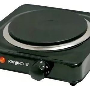 Anafe Eléctrico Simple Kanji Kjh-hp1000sts 1 Hornalla 1000w Color Negro