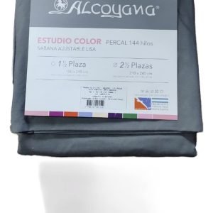 Sabana Ajustable Alcoyana 2 1/2  Estudio 144h