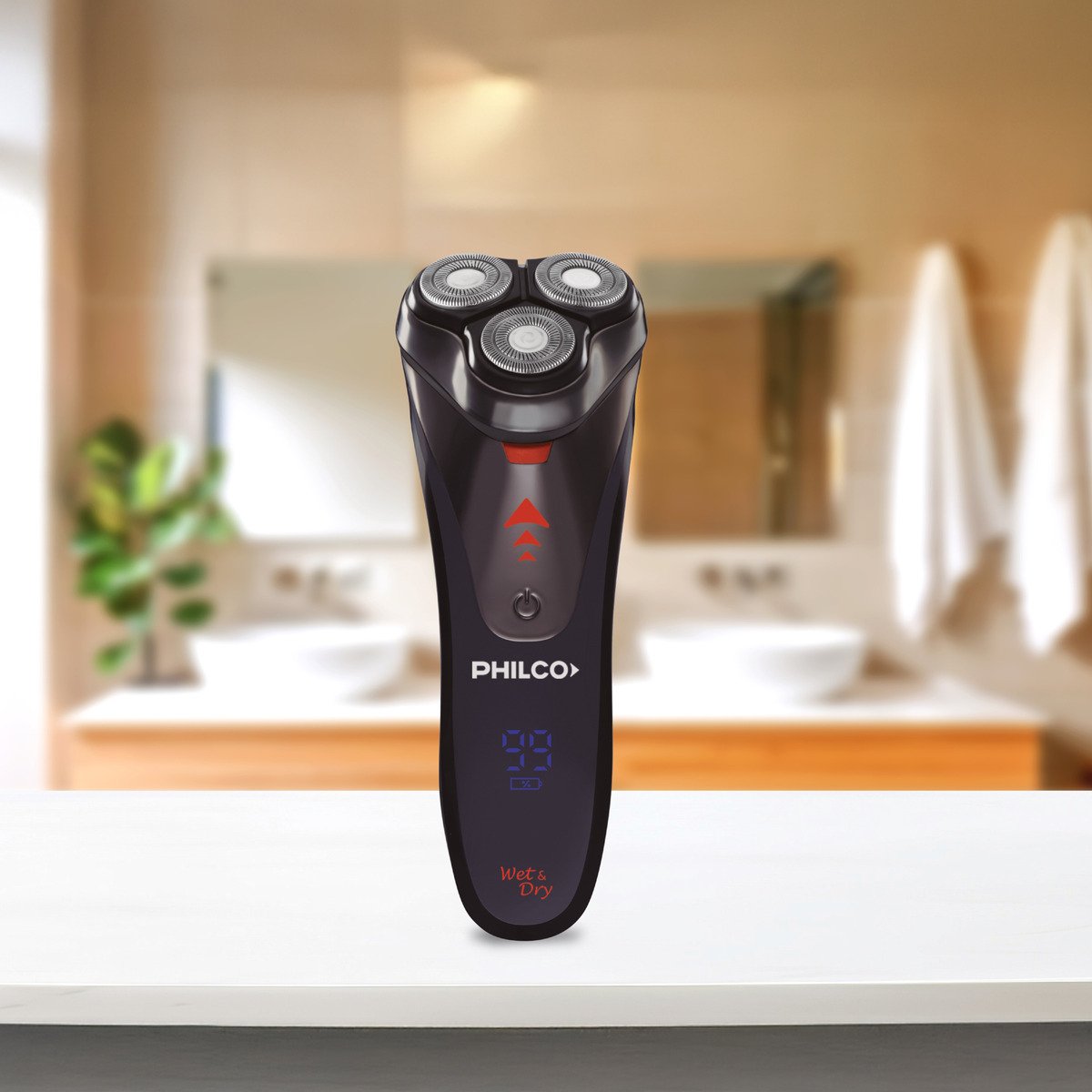 Afeitadora Philco Lithium Plus Ae5205pp Inalámbrica Wet & Dry 360° - Imagen 3