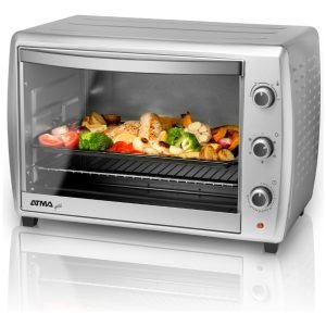 Horno Grill Eléctrico Atma Hg7022p 67l 2200w Plateado