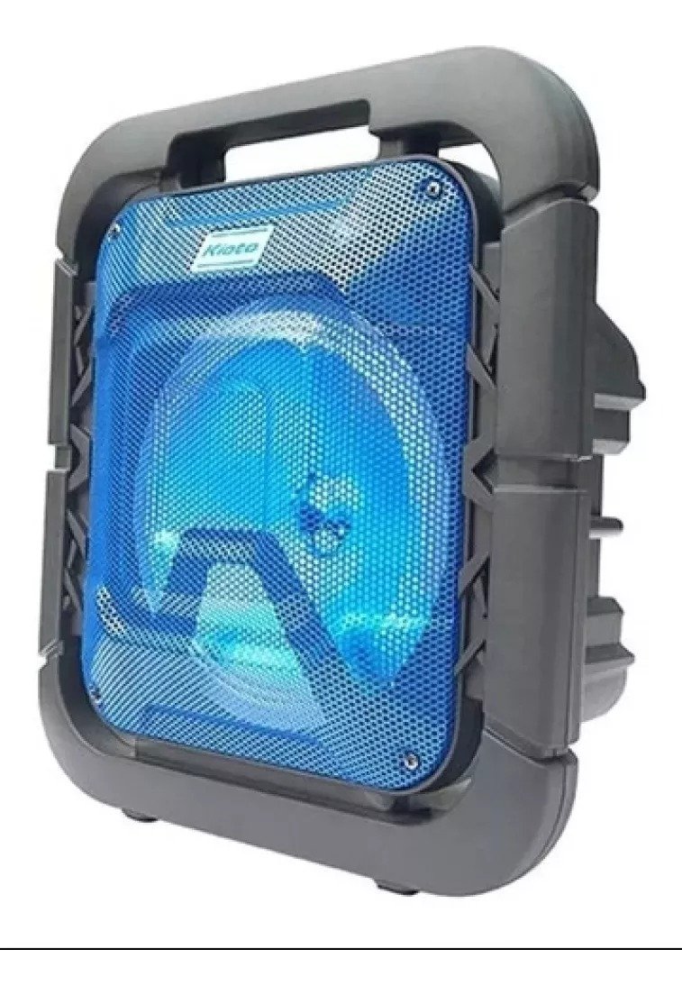 Parlante Kioto Sq8008 Bluetooth Control Remoto Luces Azul - Imagen 2