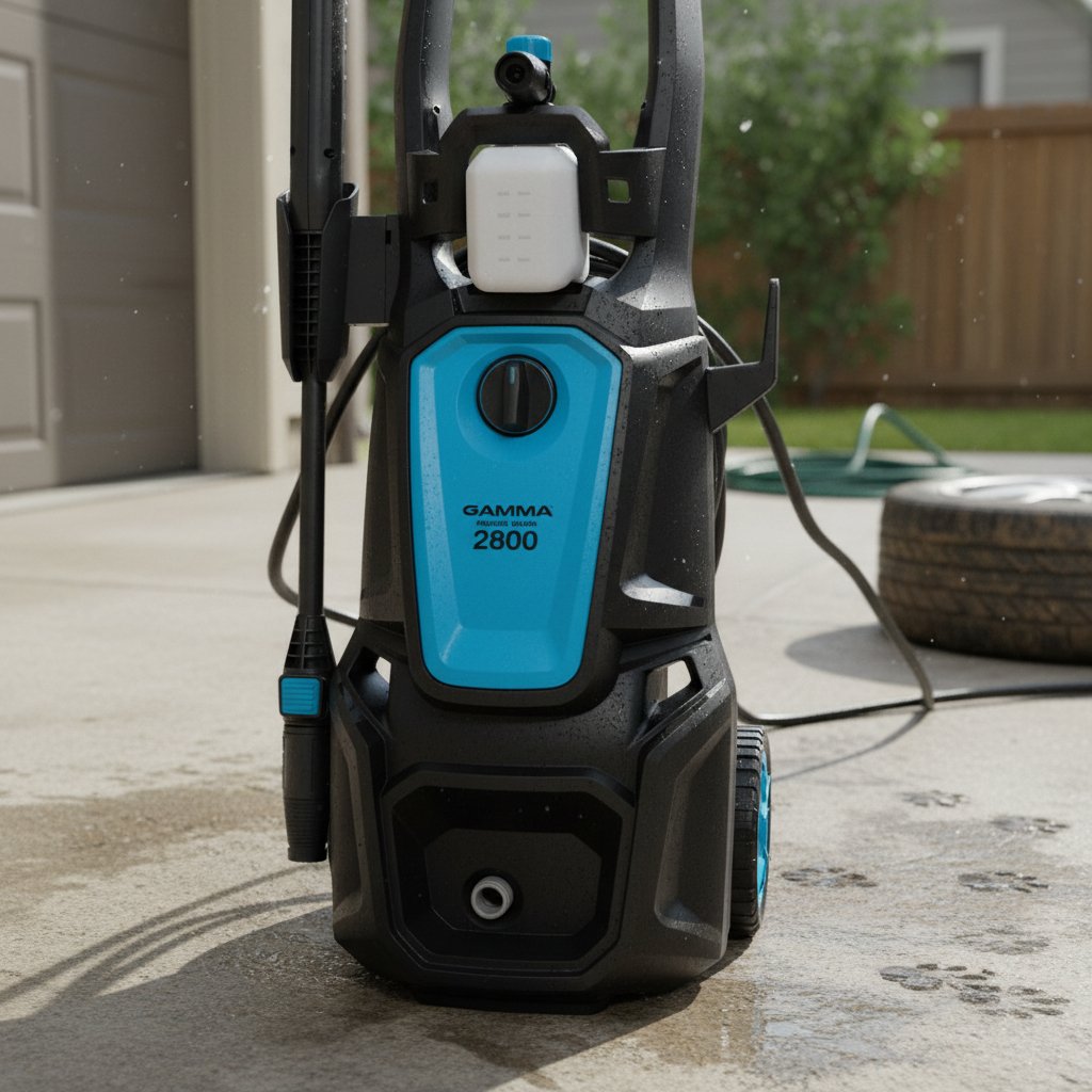 Hidrolavadora Gamma Master Wash 2800 G2519ar 2200w Negro/azul 50 Hz - Imagen 5