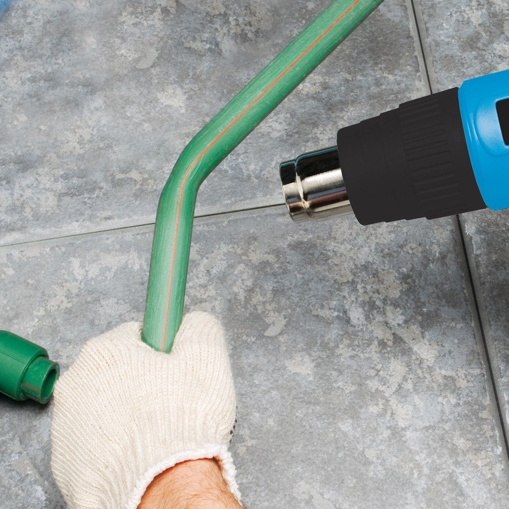 Kit Pistola De Calor Gamma G1935kar 2000w Celeste + Maletín - Imagen 3