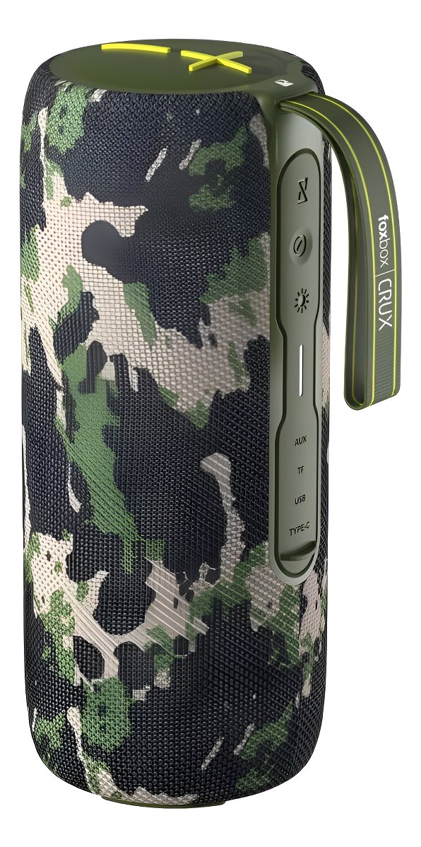 Parlante Inálambrico Foxbox Warp Crux 20w Camuflado Camuflado