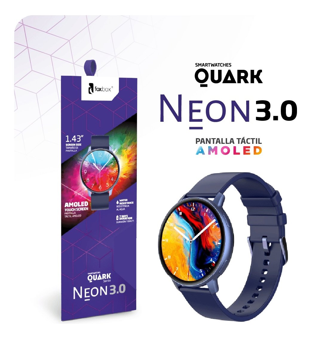 Smartwatch Foxbox Neon 3.0 1.43 Sport Resistente - Imagen 12