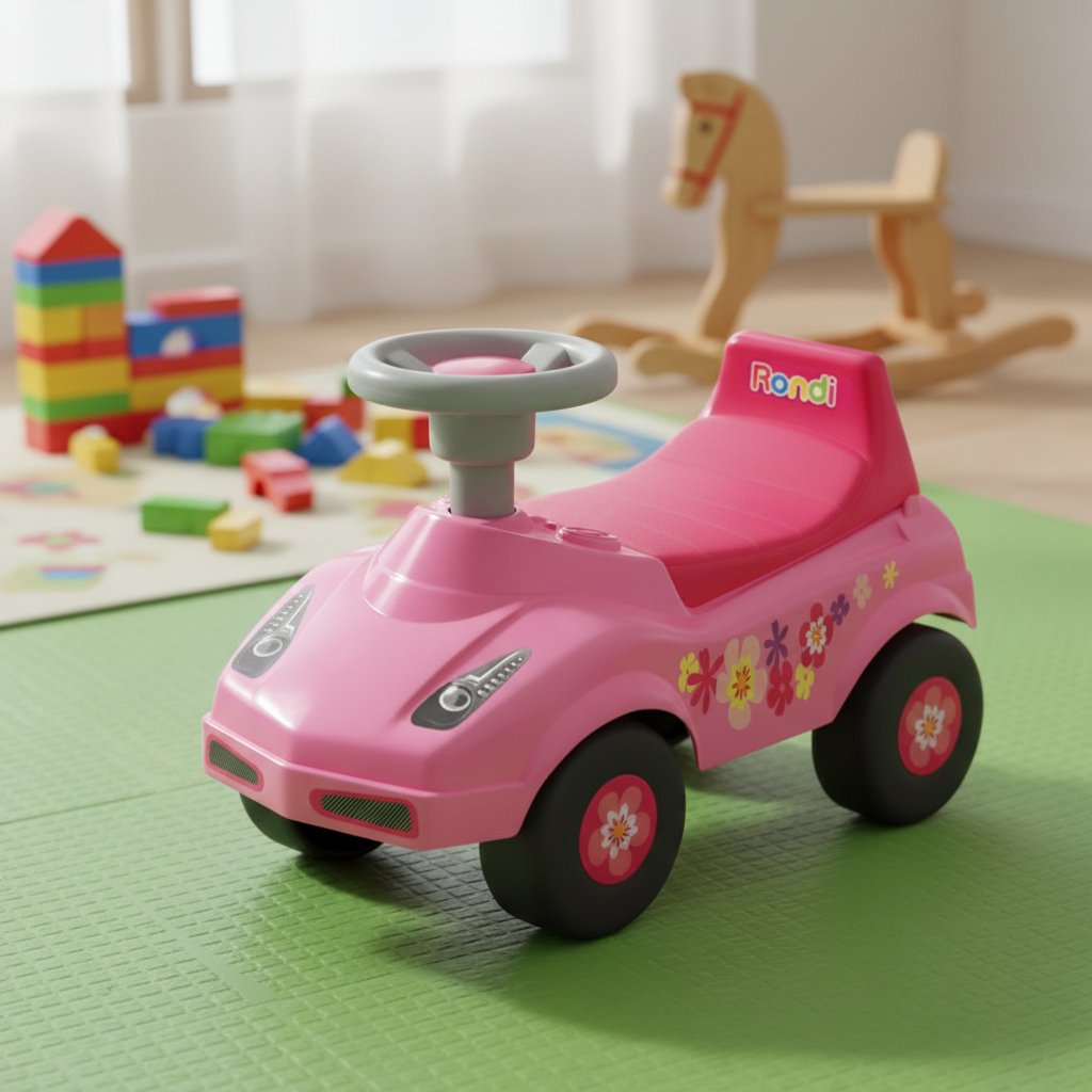 Andarin Pata Pata Baby Star Rondi Color Rosa 9319 - Imagen 3