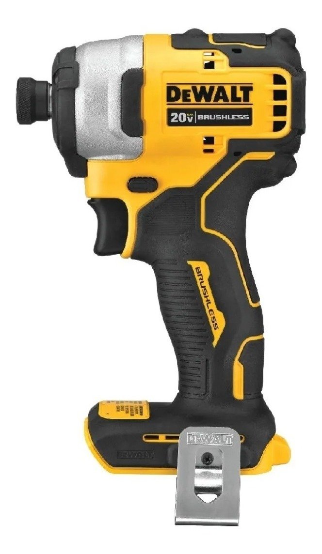 Llave Atornillador De Impacto 1/4 Dewalt 20v Dcf809b Amarillo 50