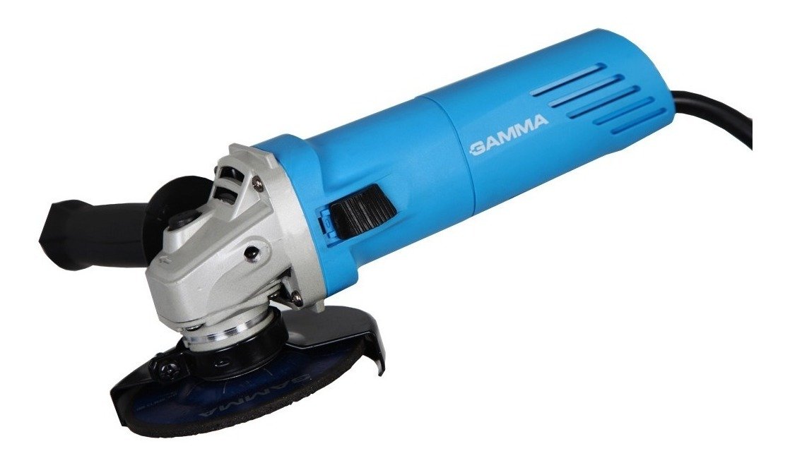 Amoladora Angular Gamma G1910kar De 60 hz Color Celeste 750 w 220 v - Imagen 2