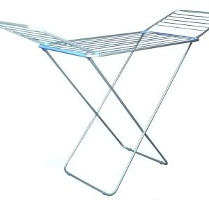 Tendedero Aluminio Premium Home Ci-kt027-al Con Alas Desplegables Plateado