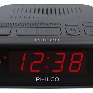 Radio Reloj Despertador Philco Rj900p Color Negro