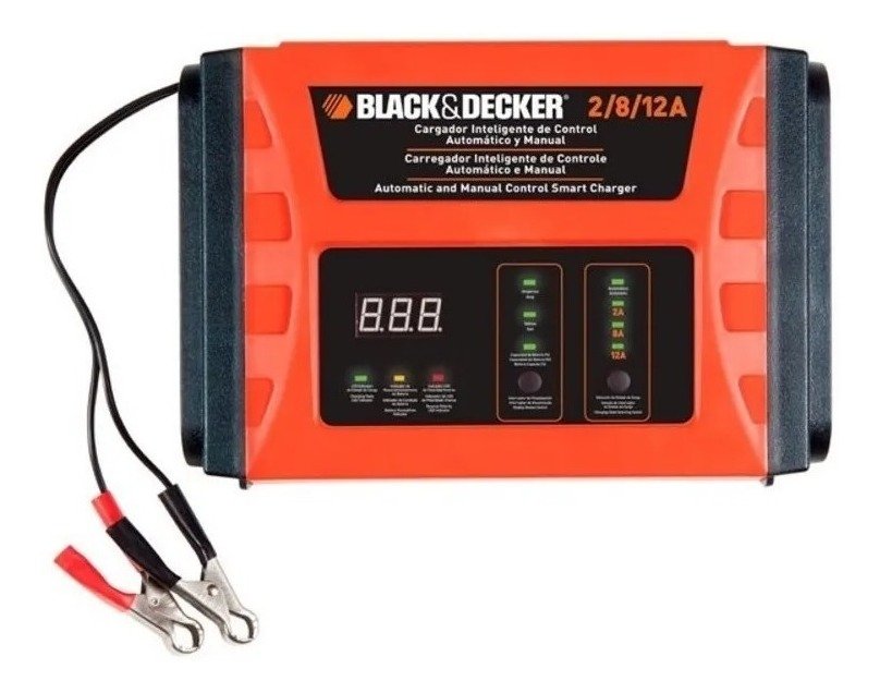 Cargador Batería Inteligente Black Decker 12v 12amp Bc12
