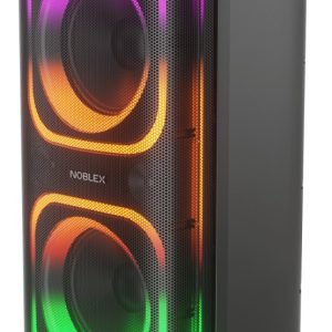 Torre De Sonido Noblex Sq208g1 4700w Karaoke Negro