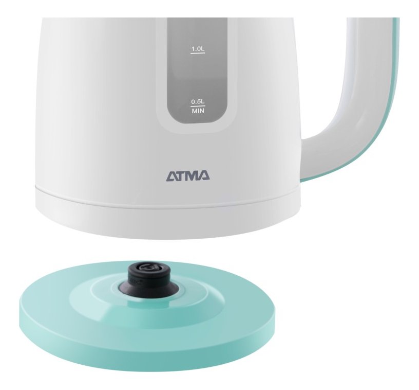 Pava Eléctrica Atma Pe0821ap 1.7lts Blanco - Imagen 4