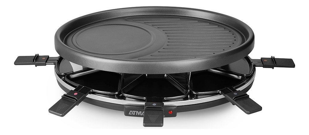 Racletera Atma Ra918p Para 8 Personas Negro - Imagen 5