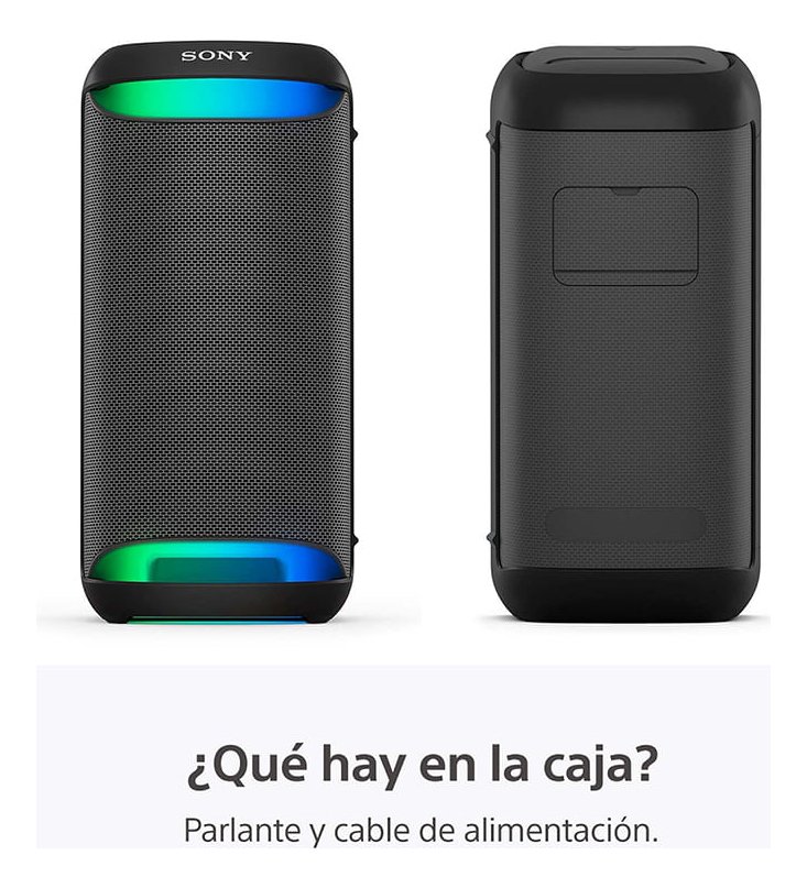 Parlante Bluetooth Inalámbrico Portátil Sony Srs-xv500 Negro - Imagen 10