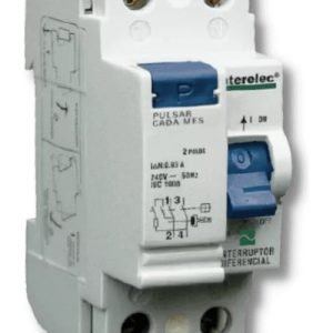 Disyuntor Interruptor Bipolar 25amp Termomagnético Interelec