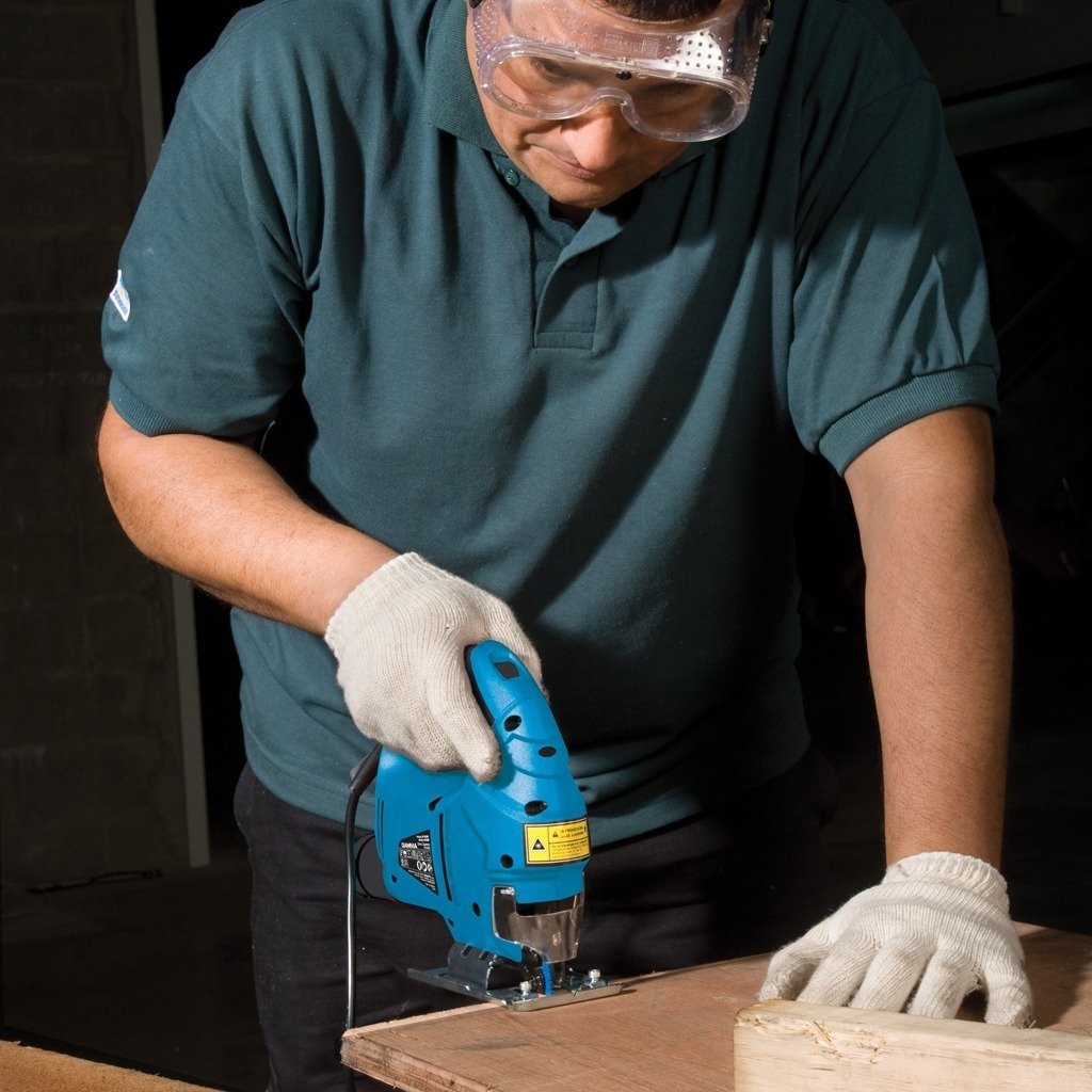 Sierra Caladora Pendular Laser Gamma 710w G1940ar Color Azul - Imagen 2