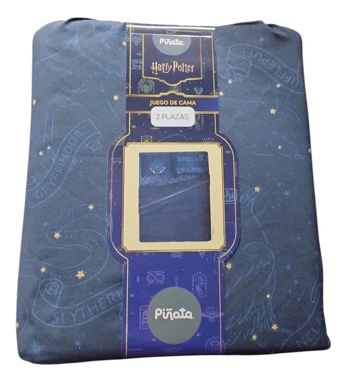 Sabanas 2 Plazas Piñata Harry Potter Colchón 140x190x30 Cm Azul Harry Potter - Imagen 3