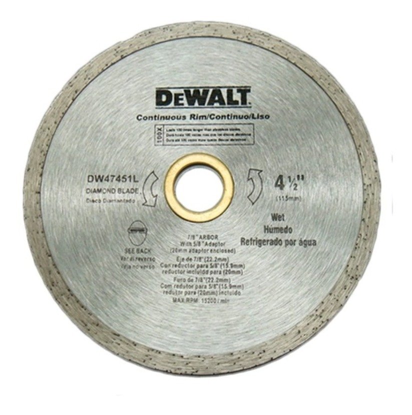 Disco Diamntado Dewalt 4 1/2 115 Mm - Imagen 2