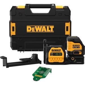 Nivel Laser Verde Dewalt De Líneas Cruzada Dcle34020gb