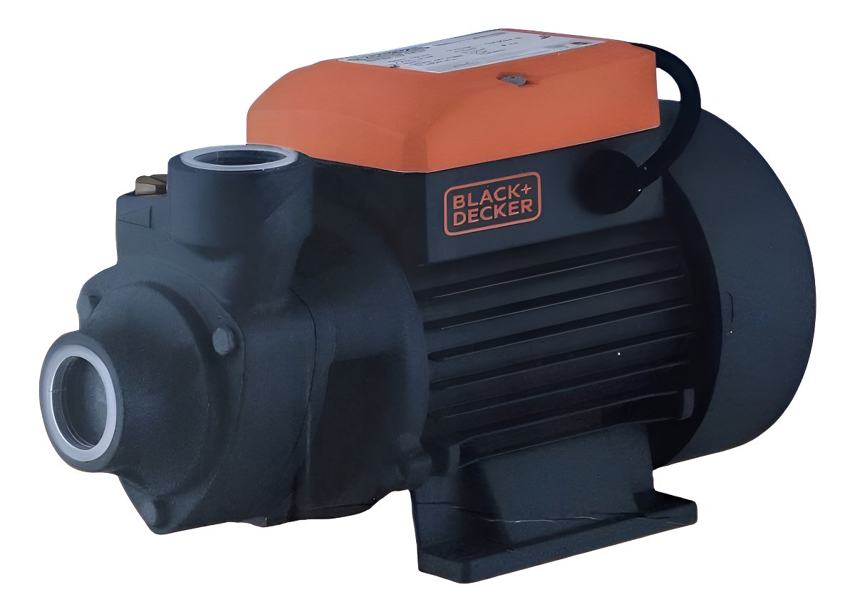 Bomba De Agua Periferica 1/2 Hp Black+decker Bxwpsiwb60 Negro 50 Monofásica