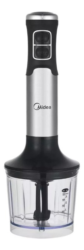 Mixer Midea Hb-1100x3ar1 Negro Y Plateado 50 Hz 850w - Imagen 6