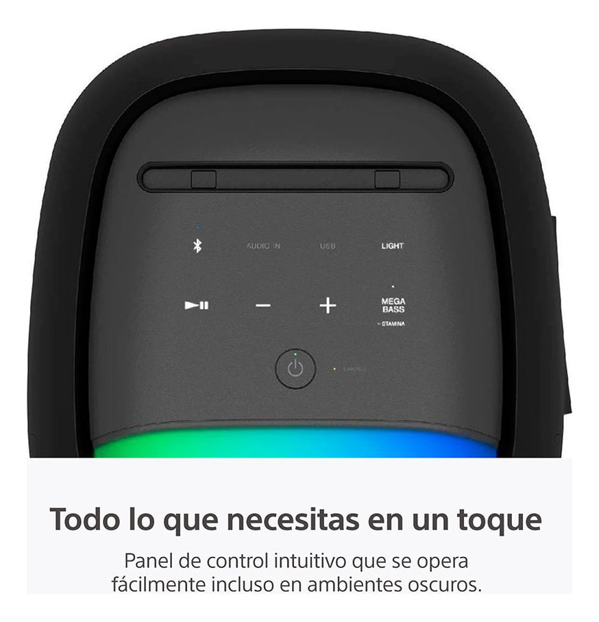 Parlante Bluetooth Inalámbrico Portátil Sony Srs-xv500 Negro - Imagen 7