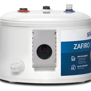 Termotanque Eléctrico Señorial Teszp-20 Zafiro Bajo Consumo Color Blanco 20 Litros